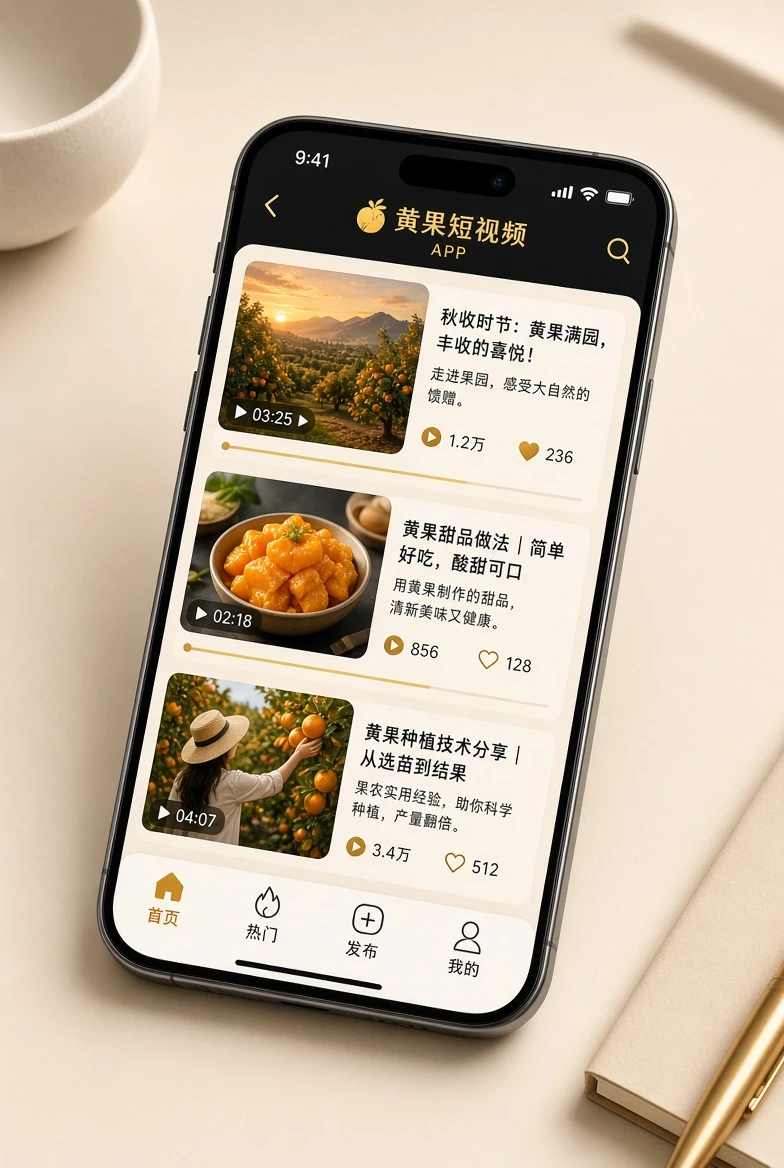 黄果短视频APP